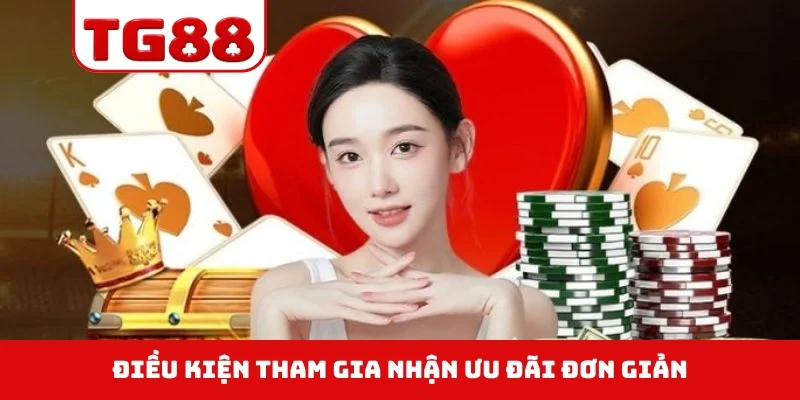 Điều kiện tham gia nhận ưu đãi đơn giản