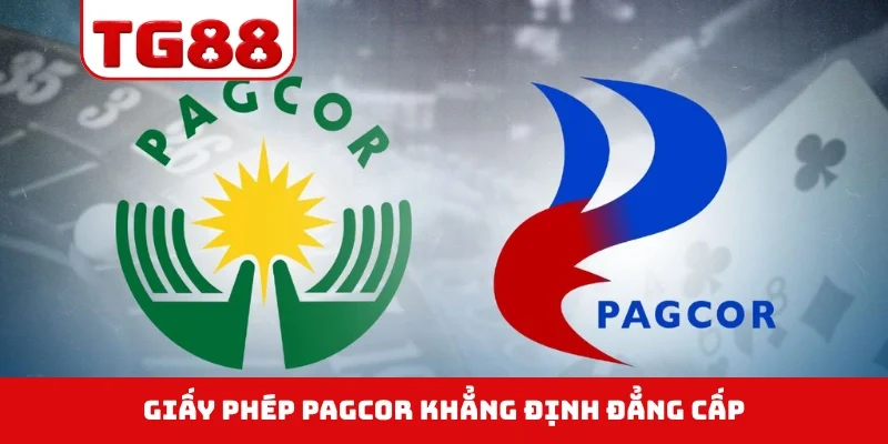 Giấy phép PAGCOR khẳng định đẳng cấp