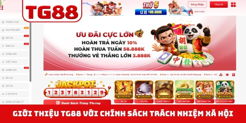 Giới thiệu TG88 với chính sách trách nhiệm xã hội